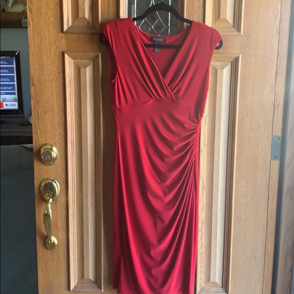 Ralph Lauren Red Dress